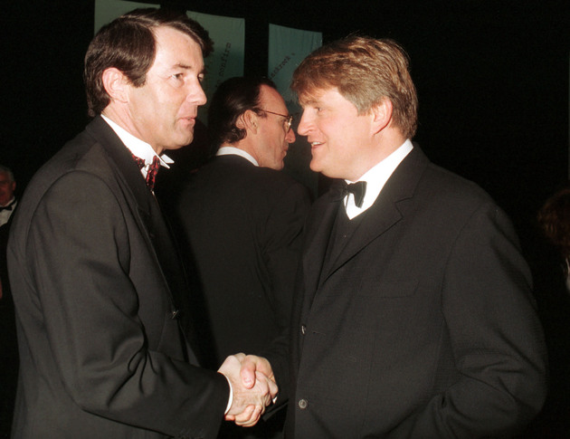 Michael Lowry and Denis O'Brien in 1997
