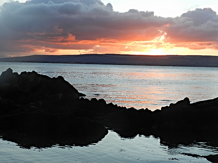 Sunrise at Glenburnie beach, Lough Foyle