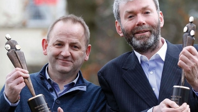 Maurice McCabe and John Wilson Photograpg People of the Year Awards (Photographer: Robbie Reynolds)