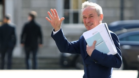 Richard Bruton said Fine Gael did not win the election so it cannot impose its policy on the Dáil