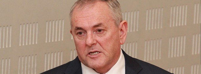 John McGuinness in the AV room at Leinster House in Dublin | Image: RollingNews.ie