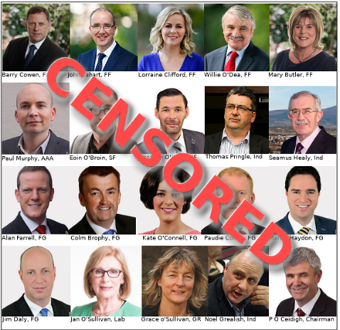 Members of the Oireachtas Committee On Future Funding of Domestic Water