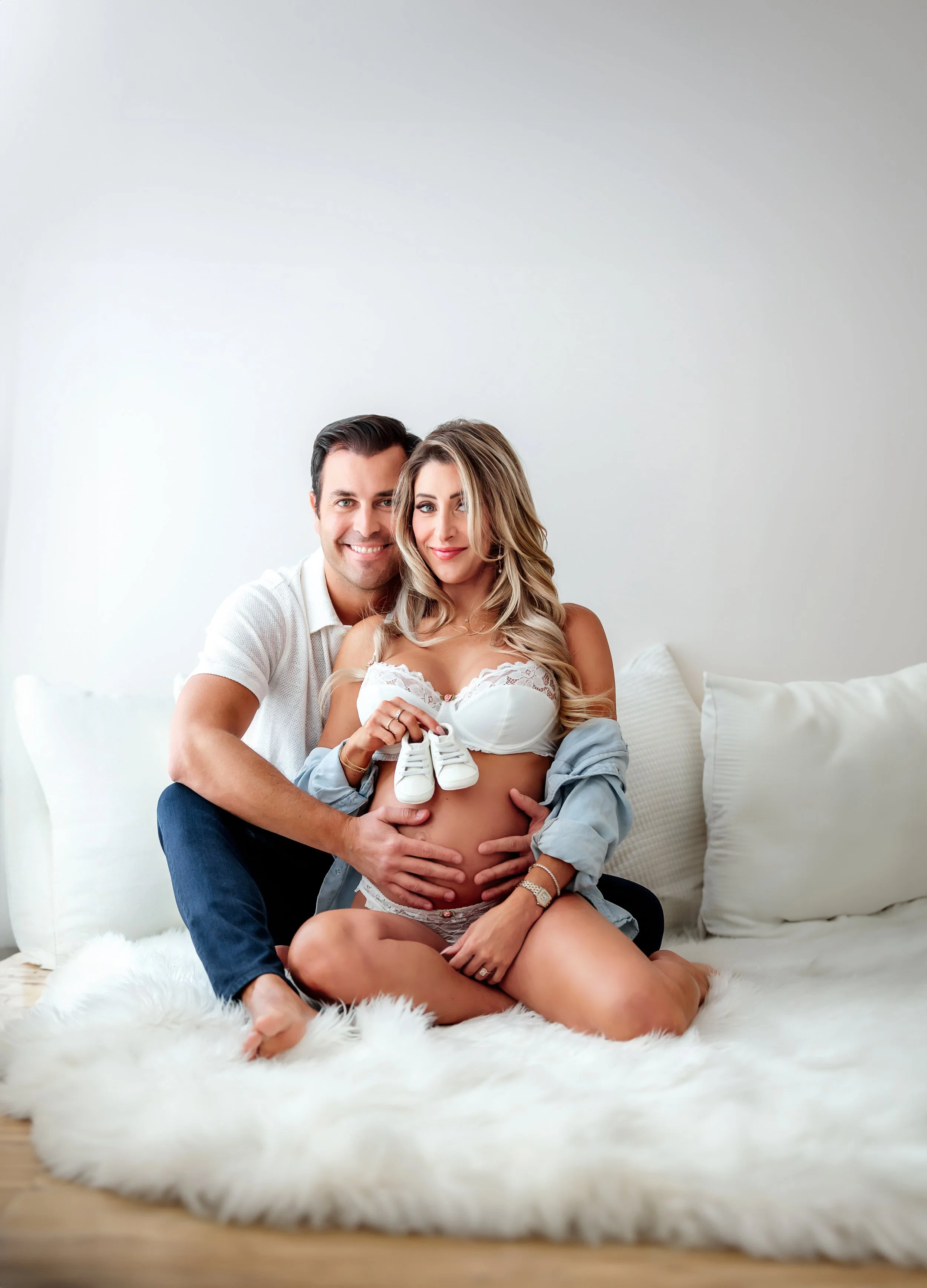 denver studio maternity photographer 
