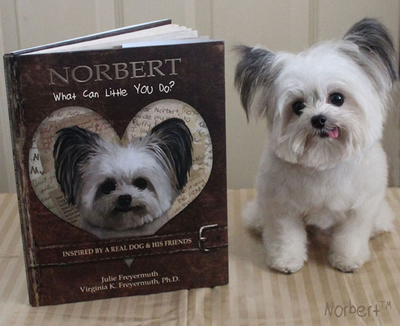  Photo of the real Norbert with his second book