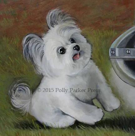                          Detail from "Norbert& Lil BUB" What Can Little We Do?" Freyermuth & Bridavsky, Polly Parker Press, November 2015