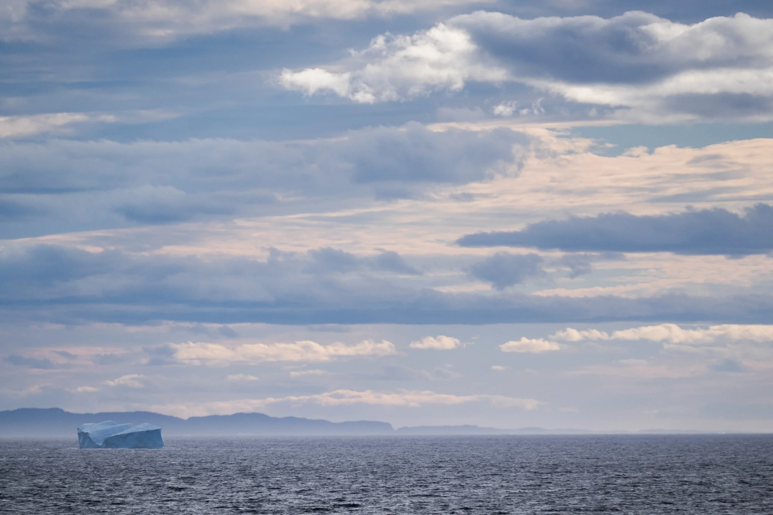Iceberg off the coast of Twillingate, Newfoundland.