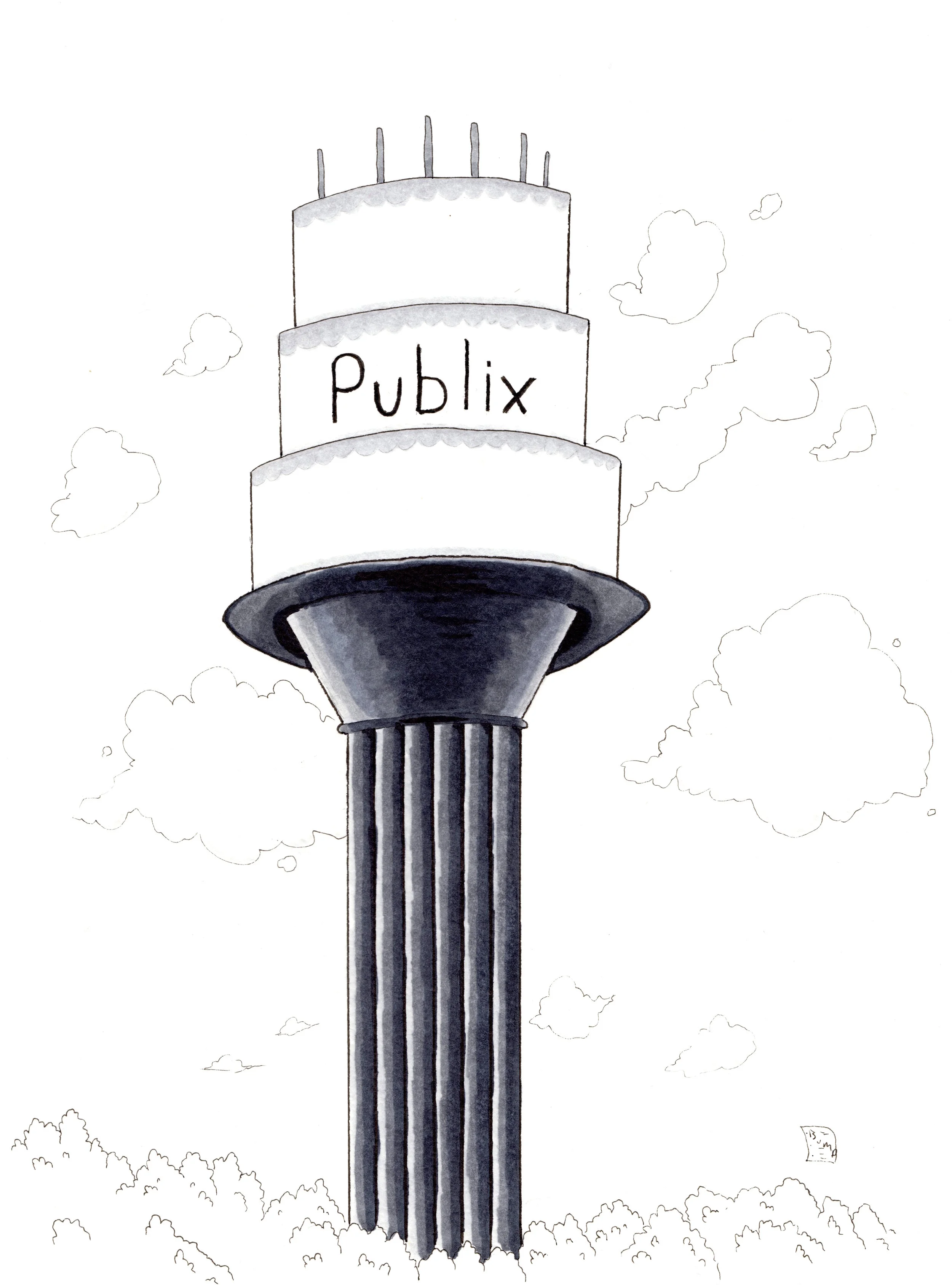 Publix Cake Tower.jpeg