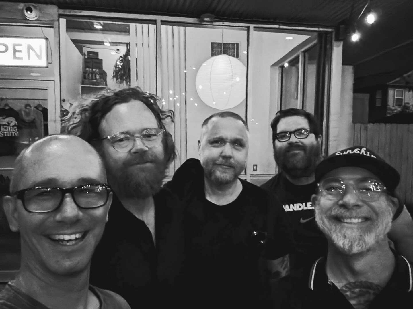 Had a great time catching up with friends from our summer camp days, punk shows, and skate parks adventures. Great hand Jason, Tommy, Dave, &amp; Andy! Love you guys.