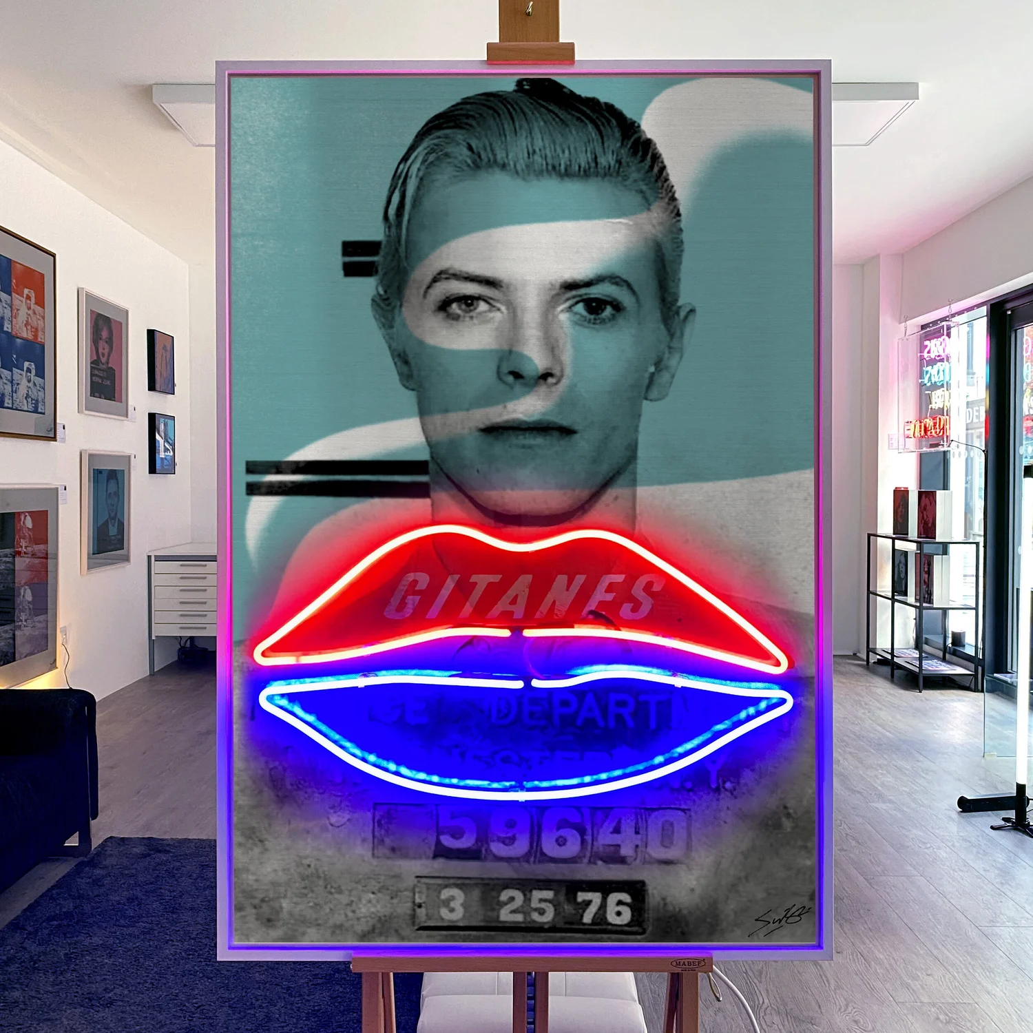 Louis Sidoli - Neon artwork by Louis Sidoli