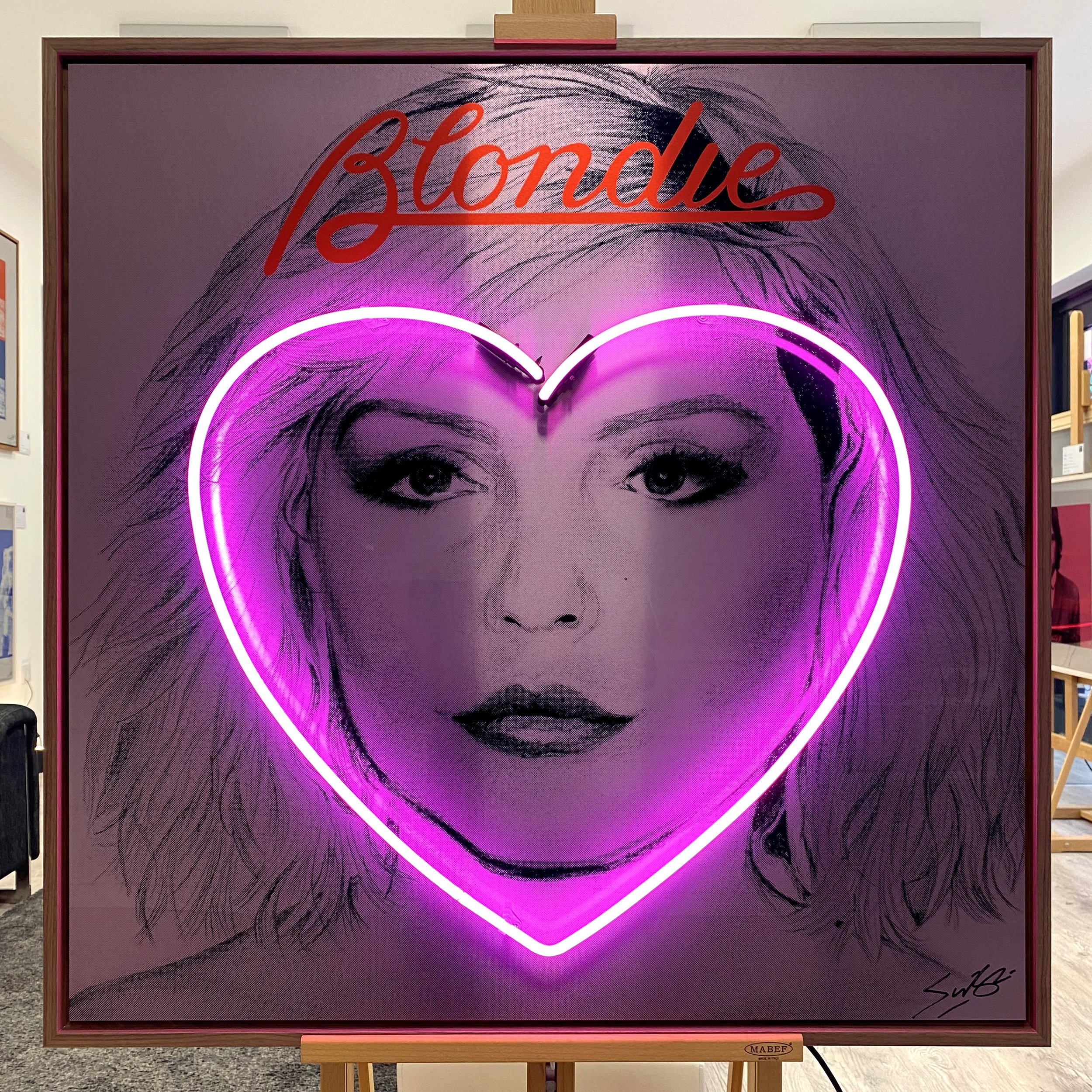 White Light Gallery - Louis Sidoli "Heart Of Glass" Debbie Harry