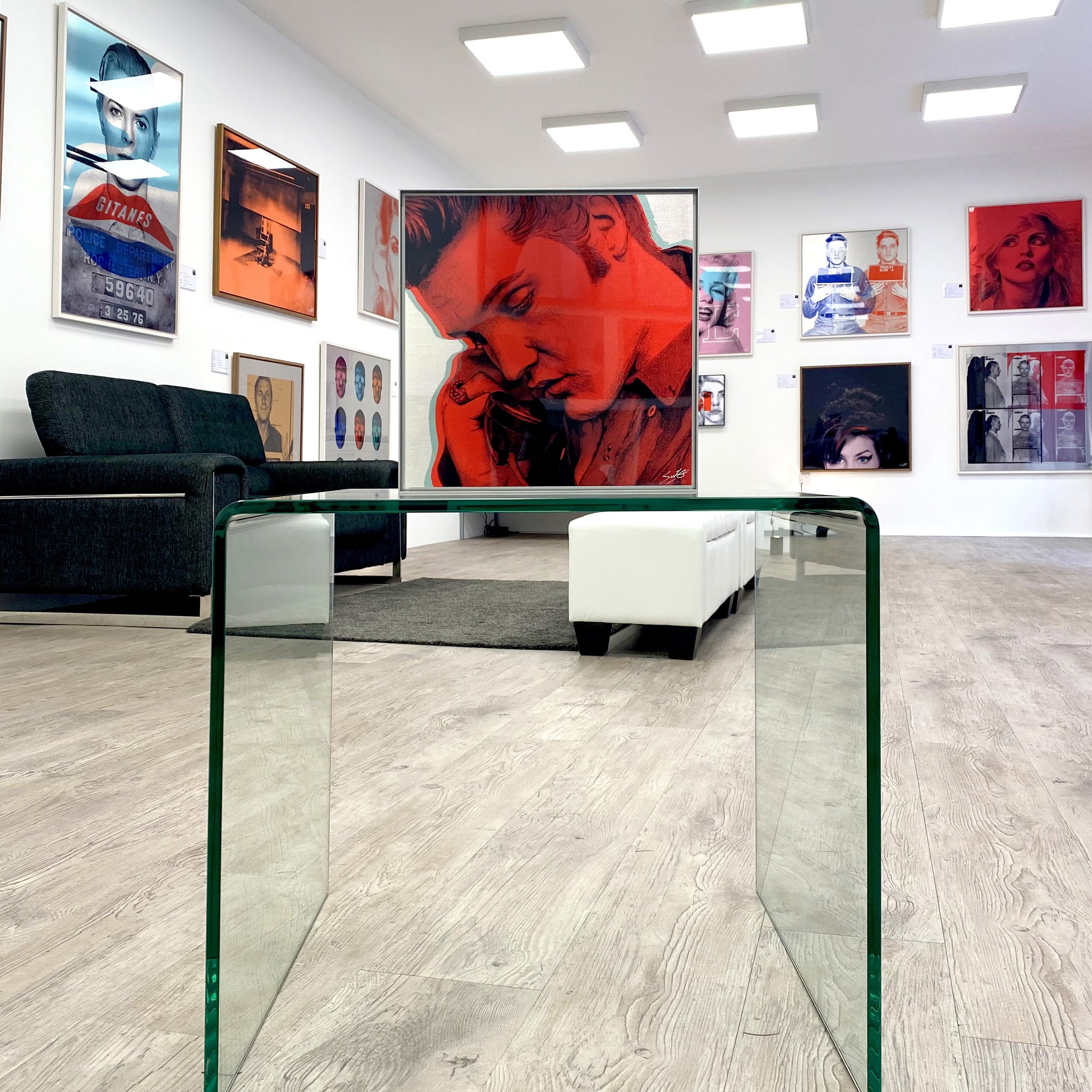 White Light Gallery - Louis Sidoli "Taking Care Of Business" Elvis Presley (Red)