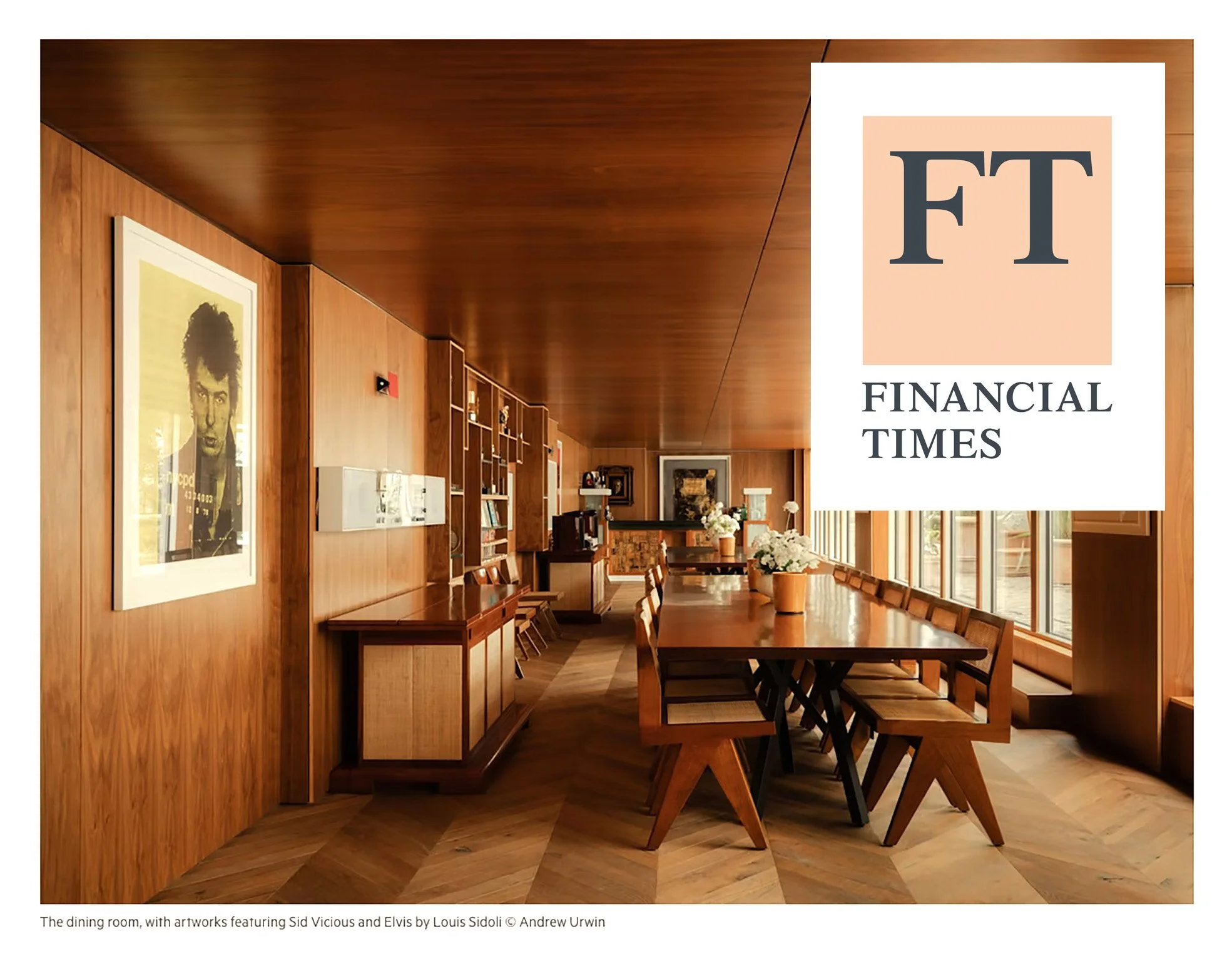 Louis Sidoli artwork featured in Financial Times