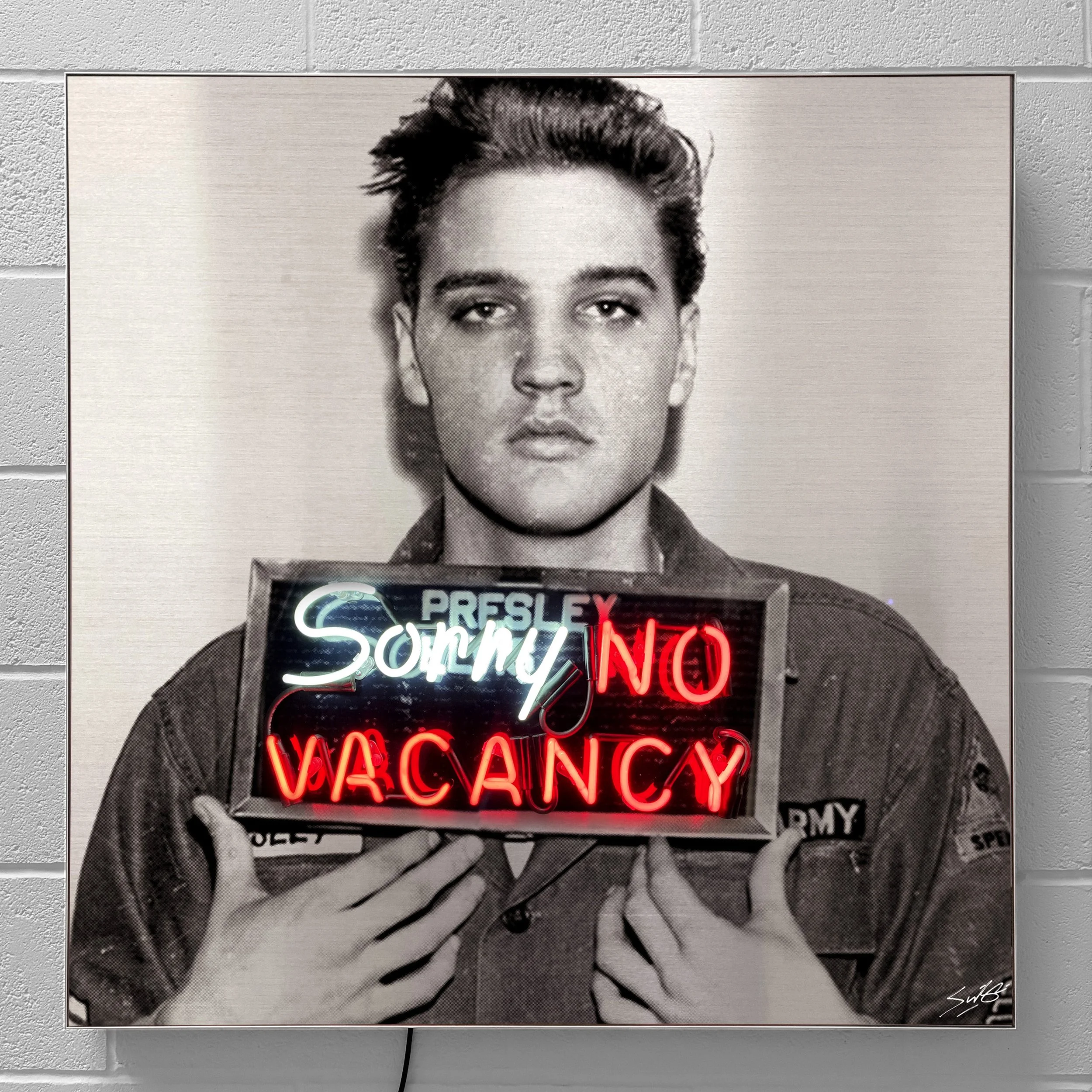 "Heartbreak Hotel (Silver)" Elvis Presley