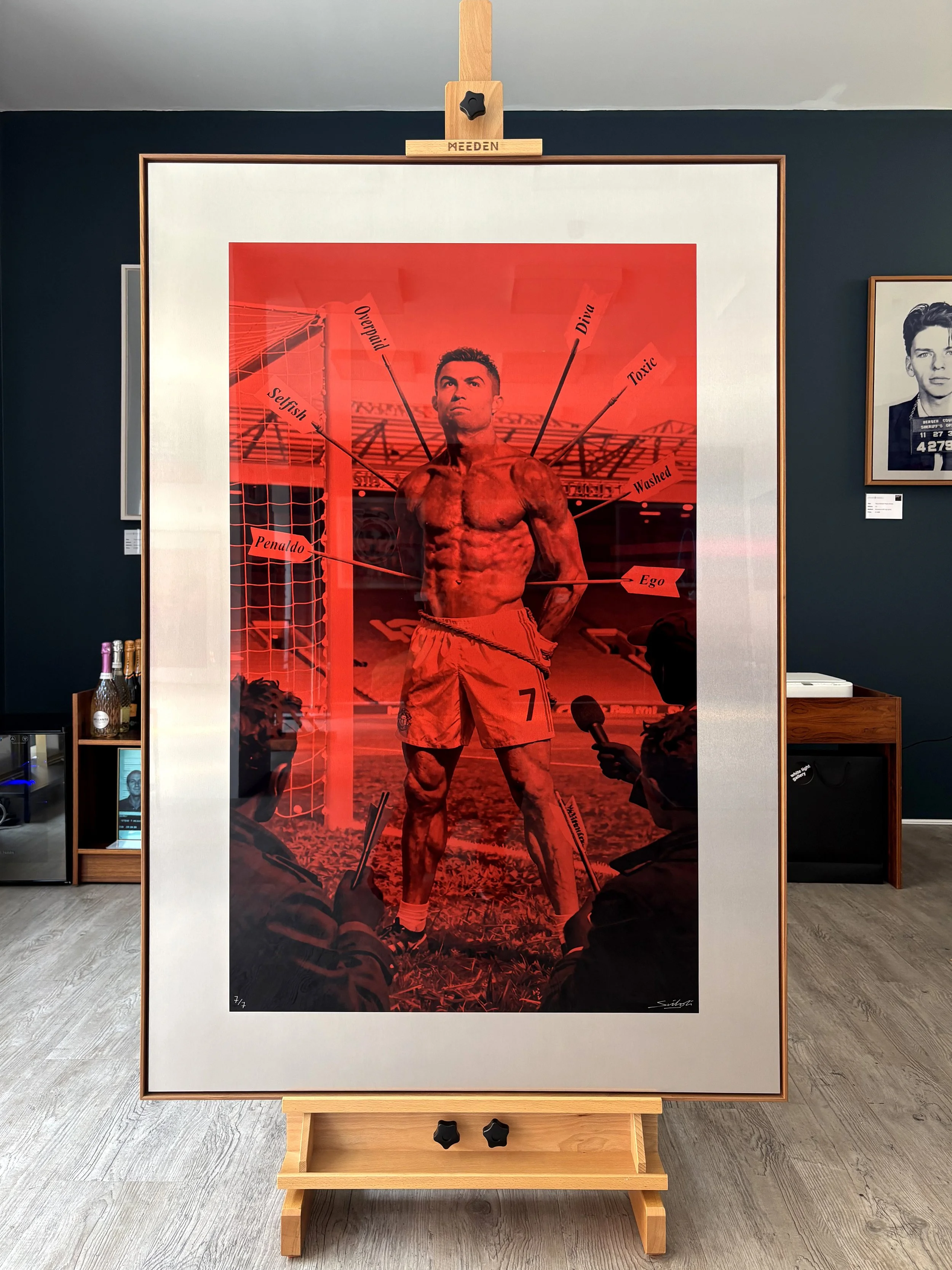 Cristiano Ronaldo CR7 artwork by Louis Sidoli