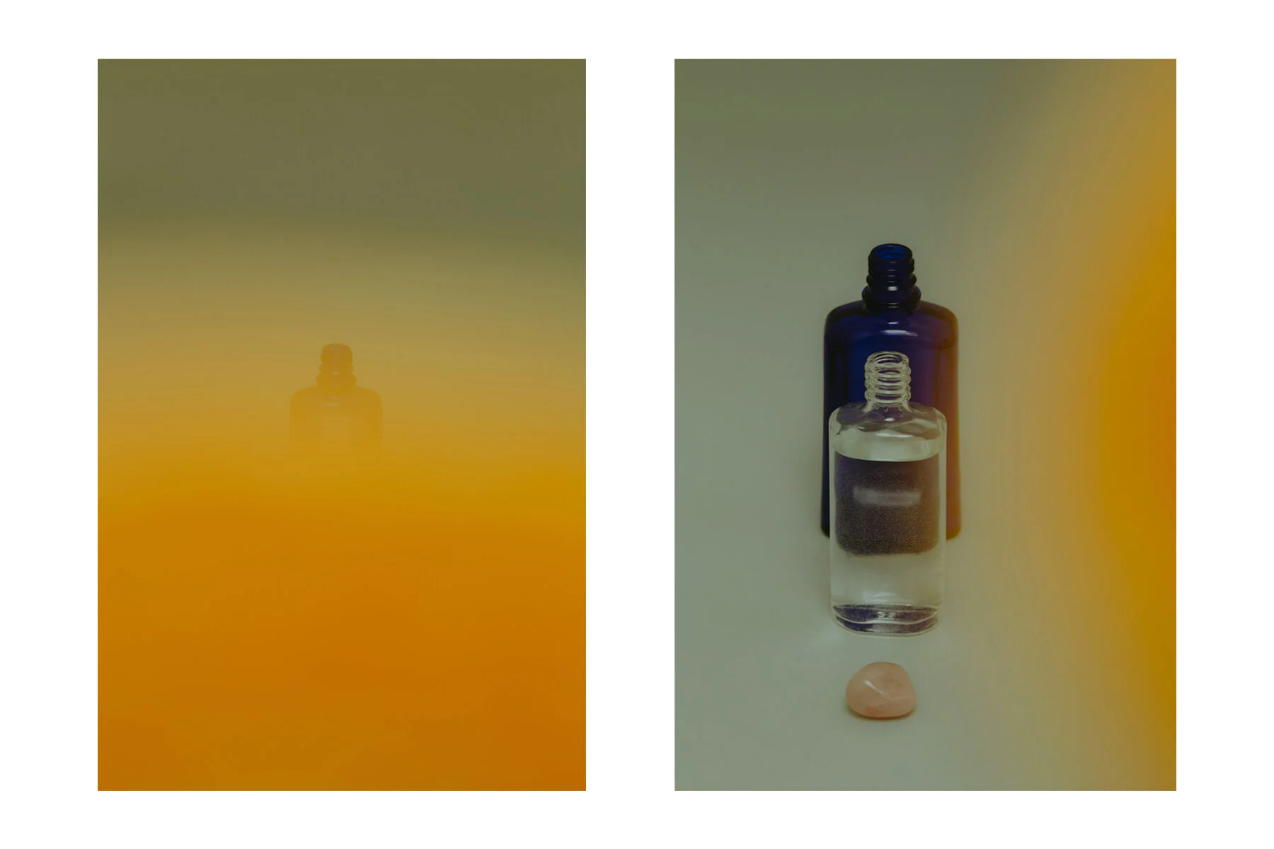 I did that orange effect by putting an orange in front of my lens.