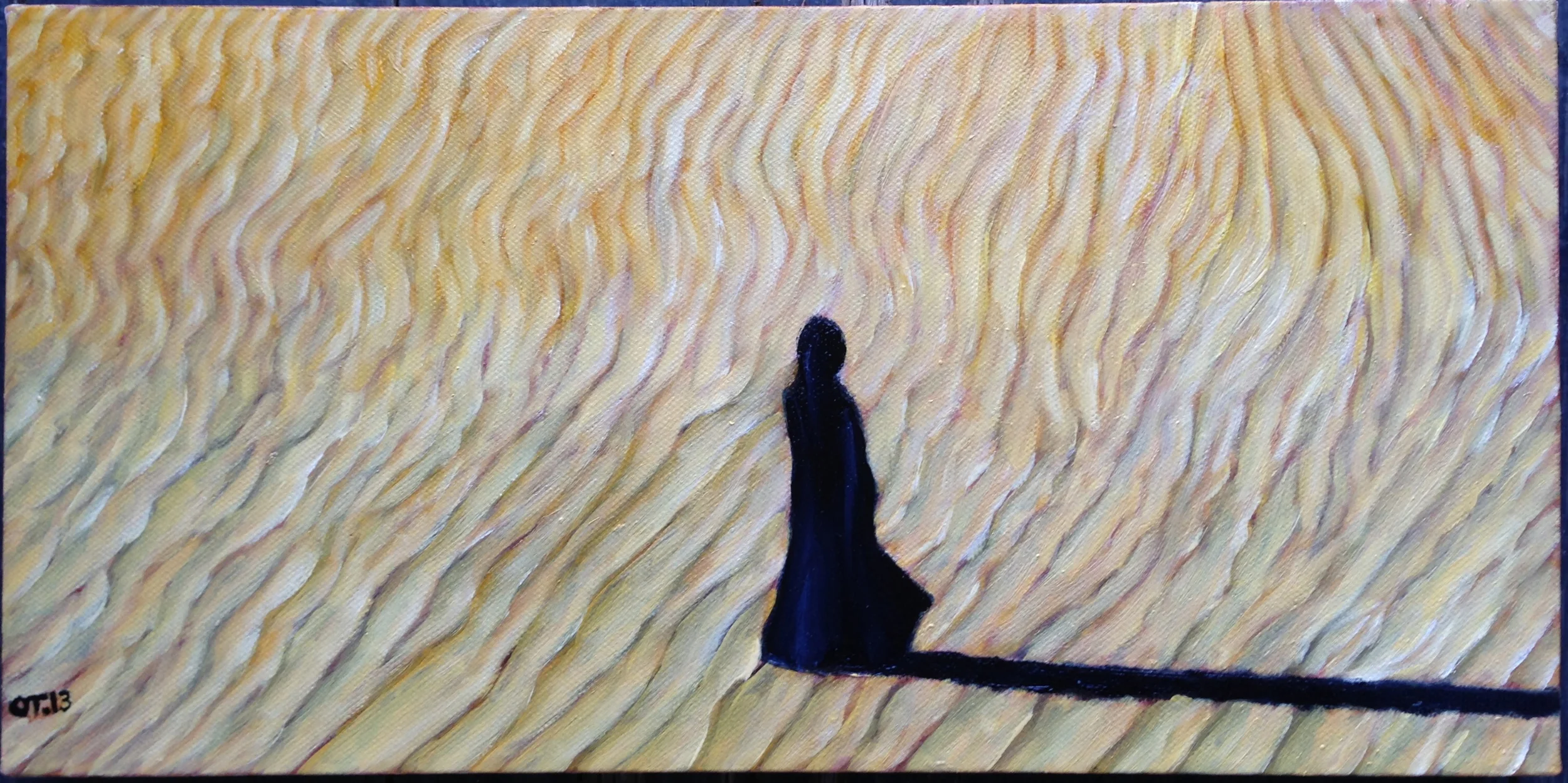 Theresa in the desert
