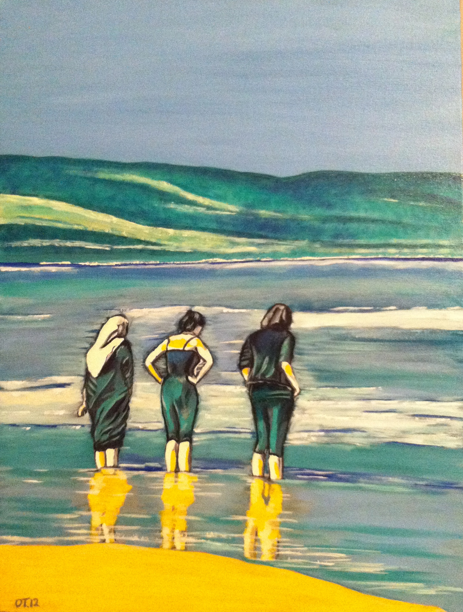 Bathers at Apollo Bay