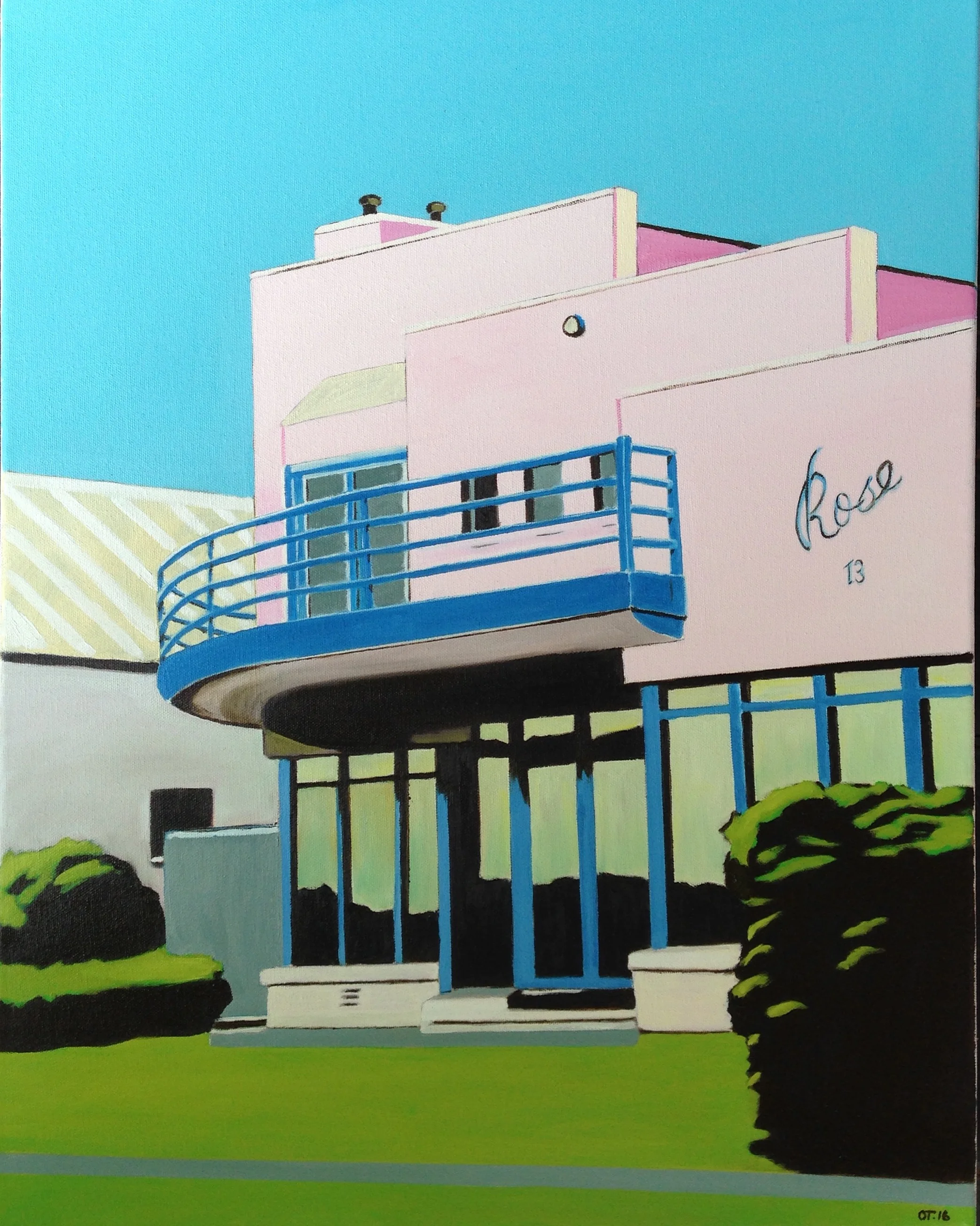 Postcards: shelter (Apollo Bay house)