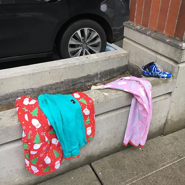 Has anyone seen peter because I found this Christmas suit and single Nike outside Safeway and it looks like maybe he's been raptured?