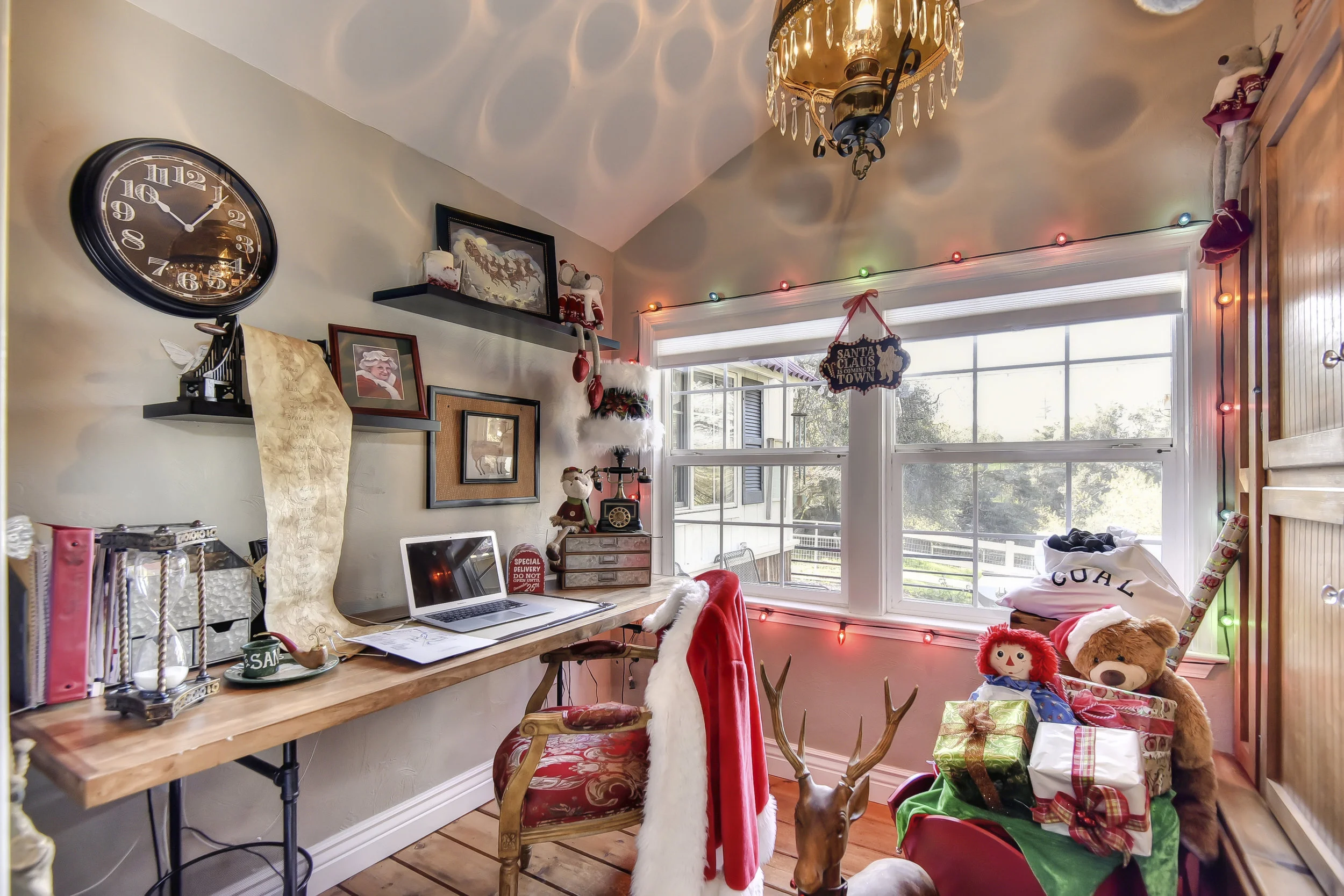 Santa's making his list. You better been good this year!