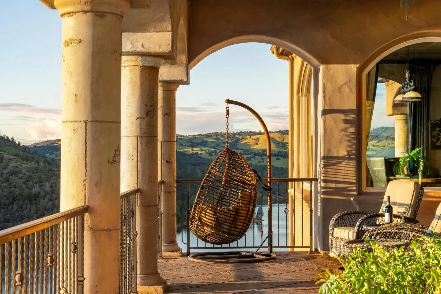 Set behind the gates of Southpointe, this custom estate offers ~6,000 SF of refined living with unobstructed views of Folsom Lake and the Sacramento skyline.

Featuring a main-level primary suite, multiple entertaining terraces, a wine room, resort-s