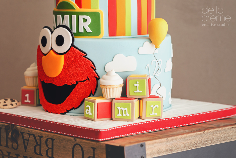 The Party Wall: Chef Elmo Play Kitchen Birthday Party