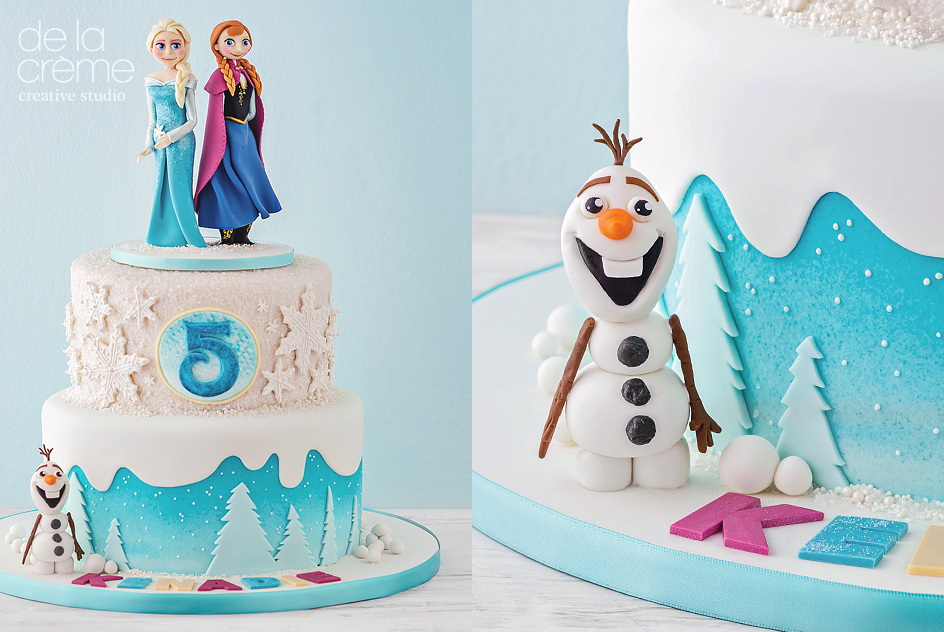 Frozen theme Elsa birthday cake – Melt co-mncb.edu.vn