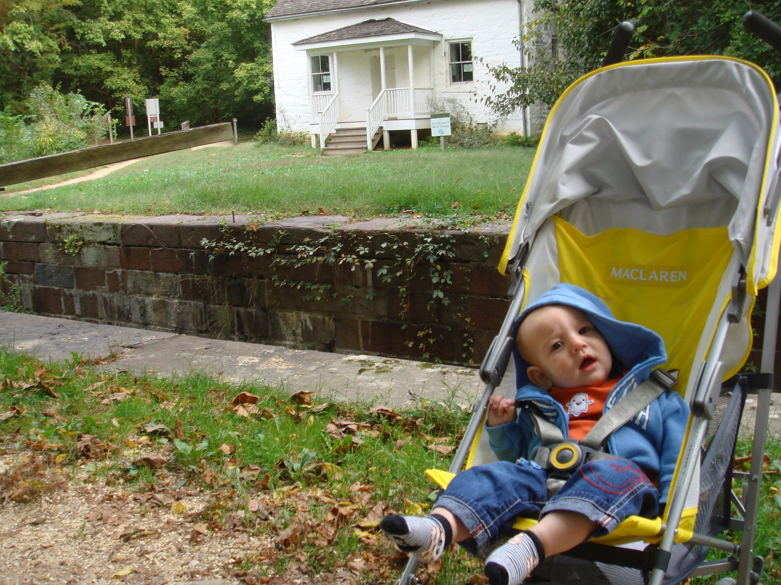 See? Walks are easy - just don't forget the parking brake.