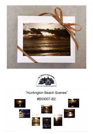 "Huntington Beach Scenes"     #BW007-B2