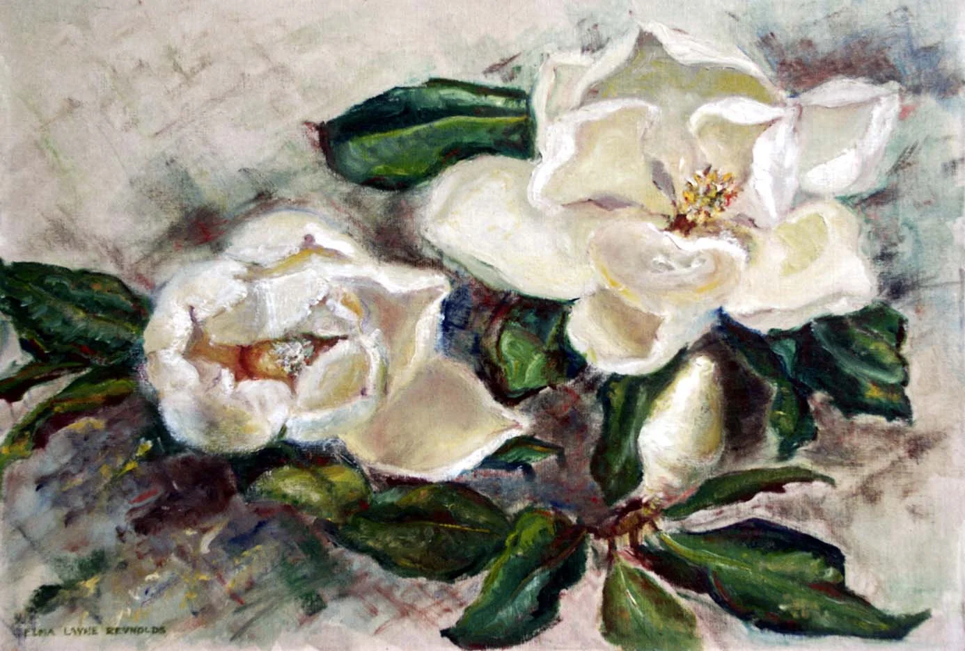13x19.25.Elma's Magnolias..WM..jpg