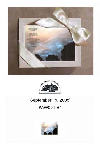 "September 19, 2005"     #AW001-B1