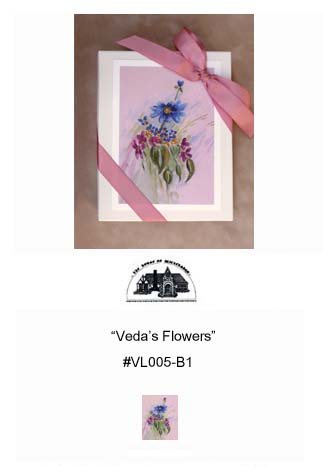 "Veda's Flowers"     #VL005-B1