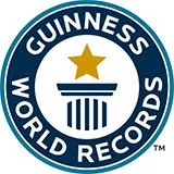 Guinness World Records logo, Mike Aidala holds the Guinness World Record for the heaviest single rep Turkish get-up at 261.3 lbs