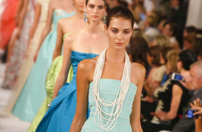 Oscar de la Renta Spring/Summer 2014 at New York Fashion Week | Source: NowFashion Note: BusinessofFashion.com has also published this Op-Ed