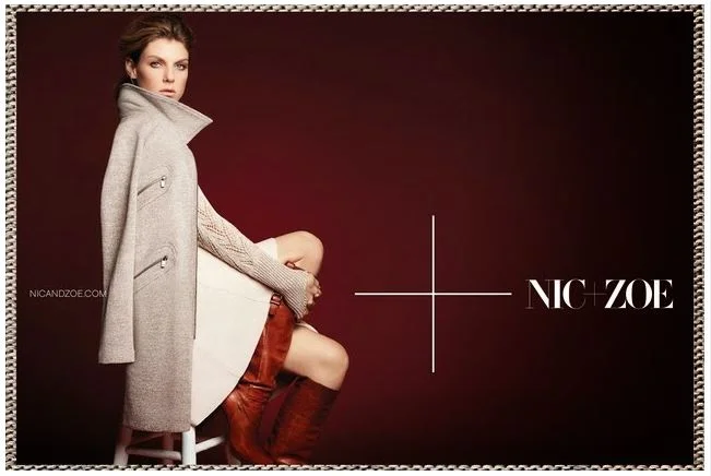 Angela Lindvall in the brand's current ad campaign for FW14/15.