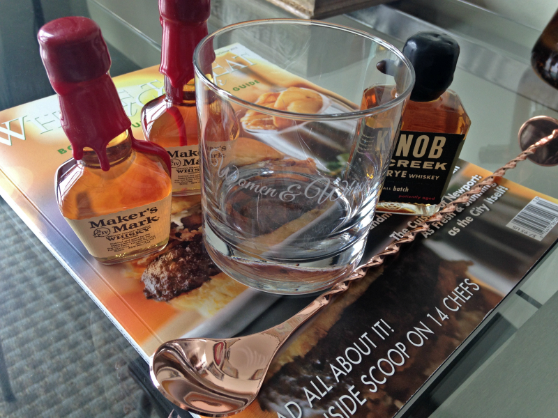Hands-off my Women & Whiskey glass, c/o Suntory...