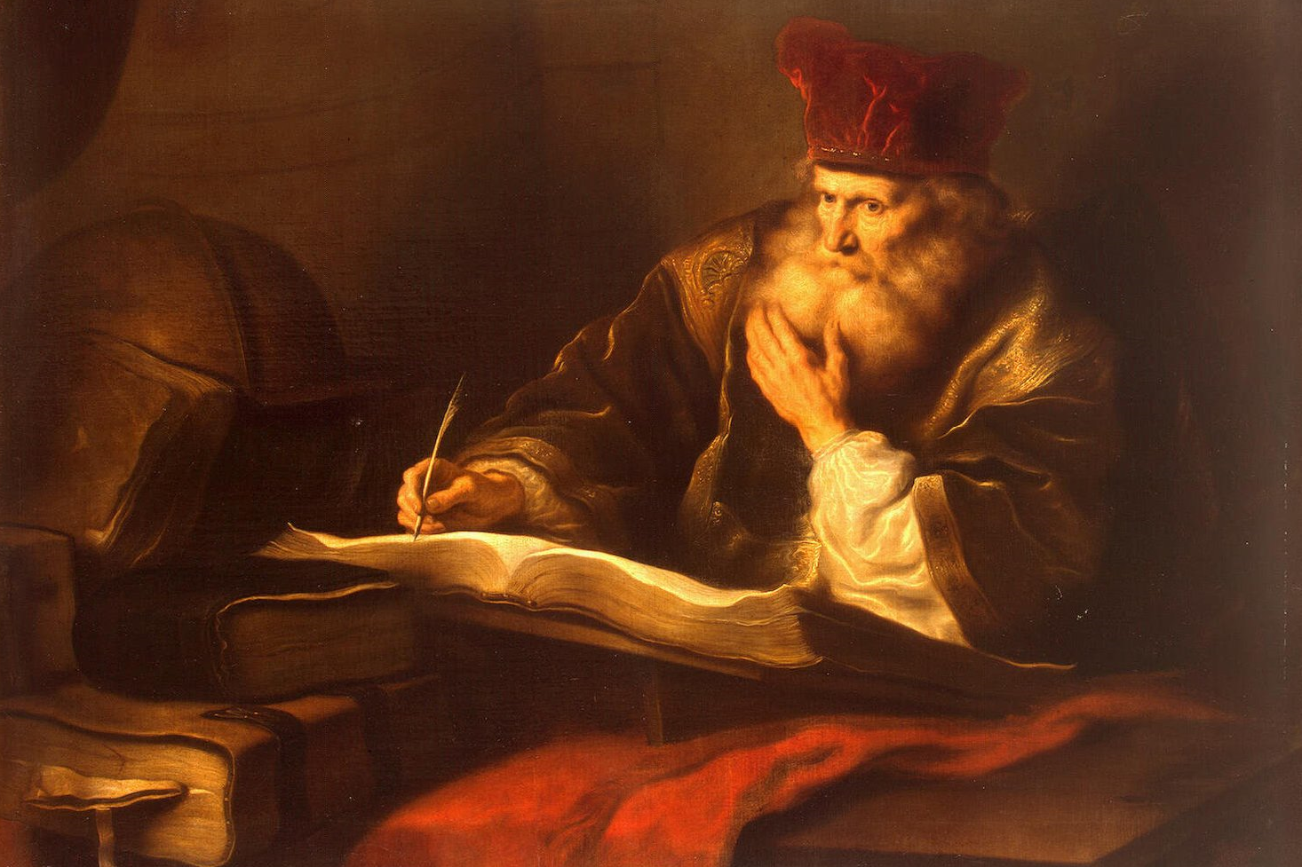 Koninck Salomon An Old Scholar 