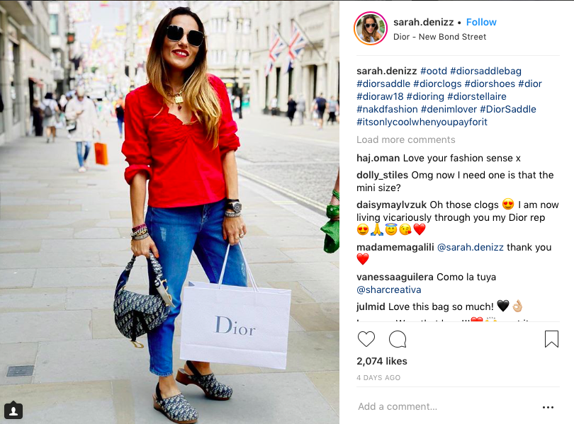 Is This New Dior Bag The Most Popular Thing On Instagram Right Now?
