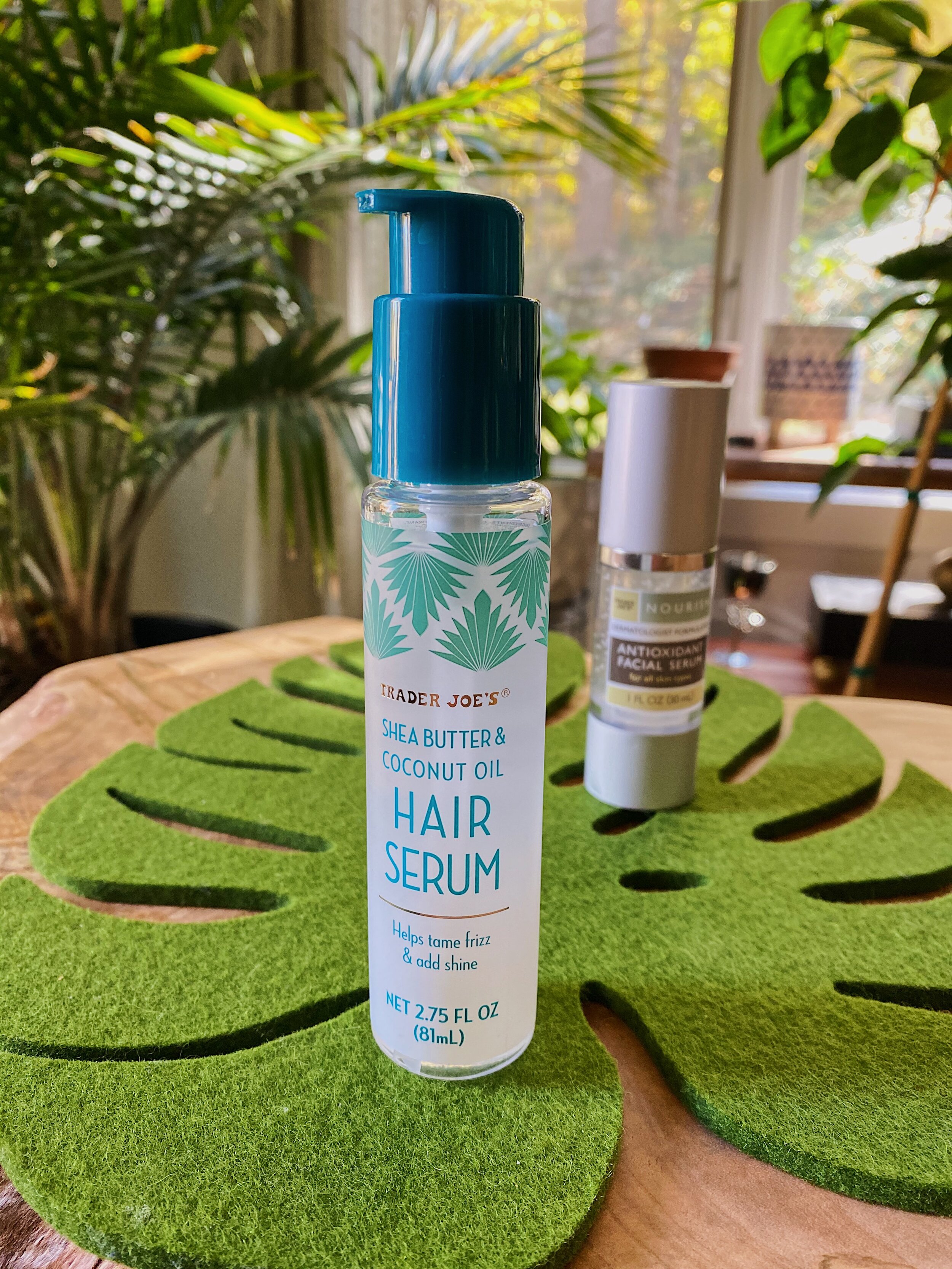REVIEW: Trader Joe's Shea Butter + Coconut Oil Hair Serum — Untouchable