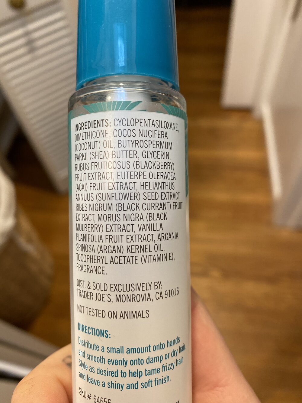 REVIEW: Trader Joe's Shea Butter + Coconut Oil Hair Serum — Untouchable