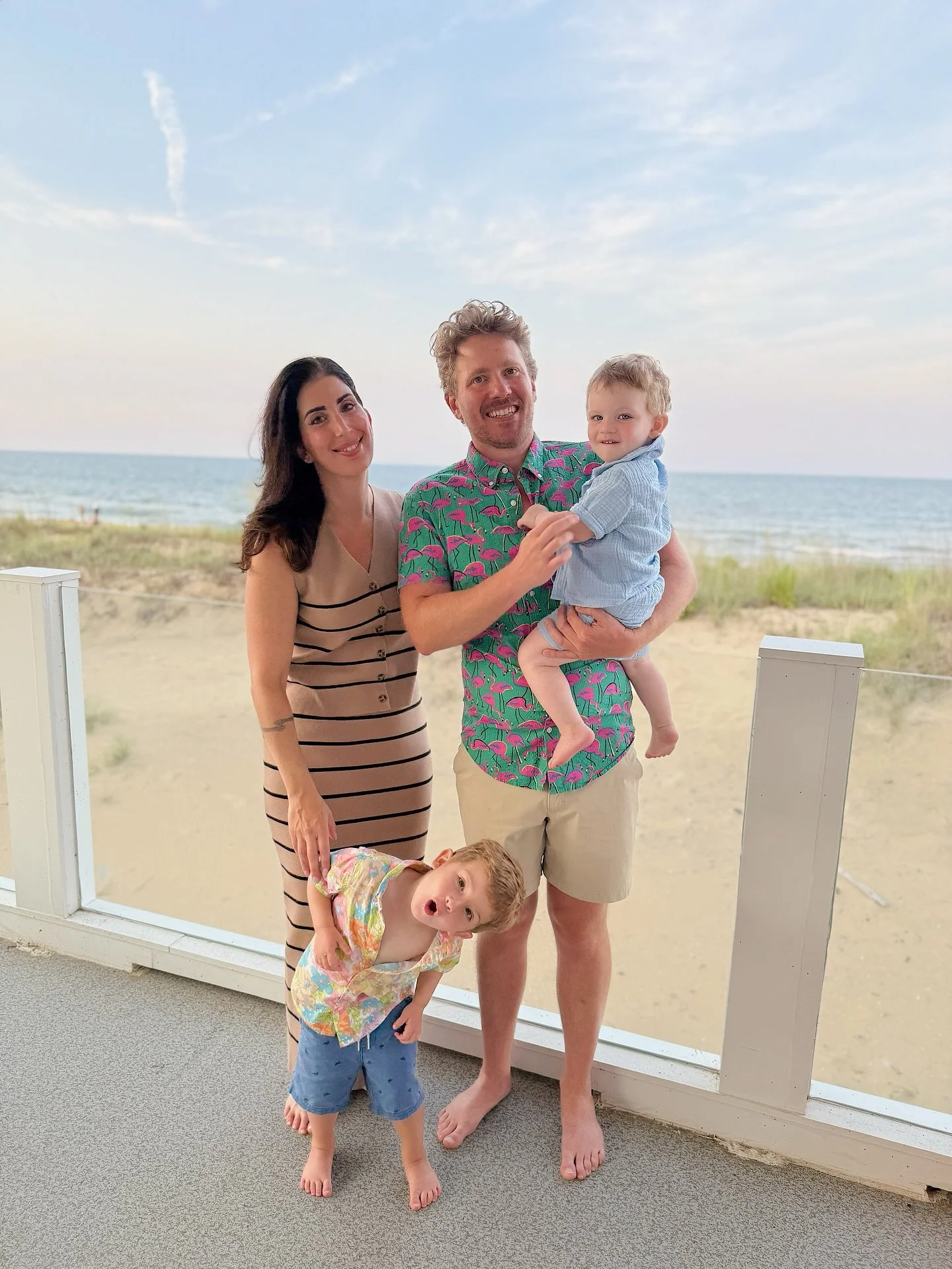 More summertime greatest hits incoming bc it&rsquo;s never too late amirite 🙃 A rare series of all four of us, no guarantees everyone is looking in the same direction.