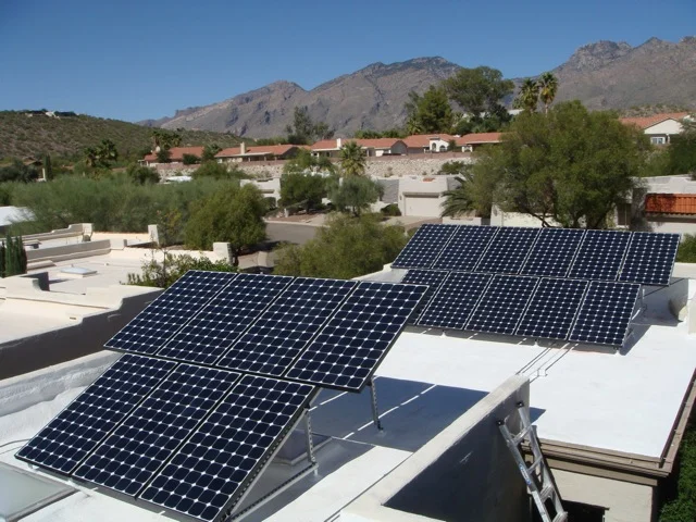 Tucson AZ Home Solar Photovoltaic Panels