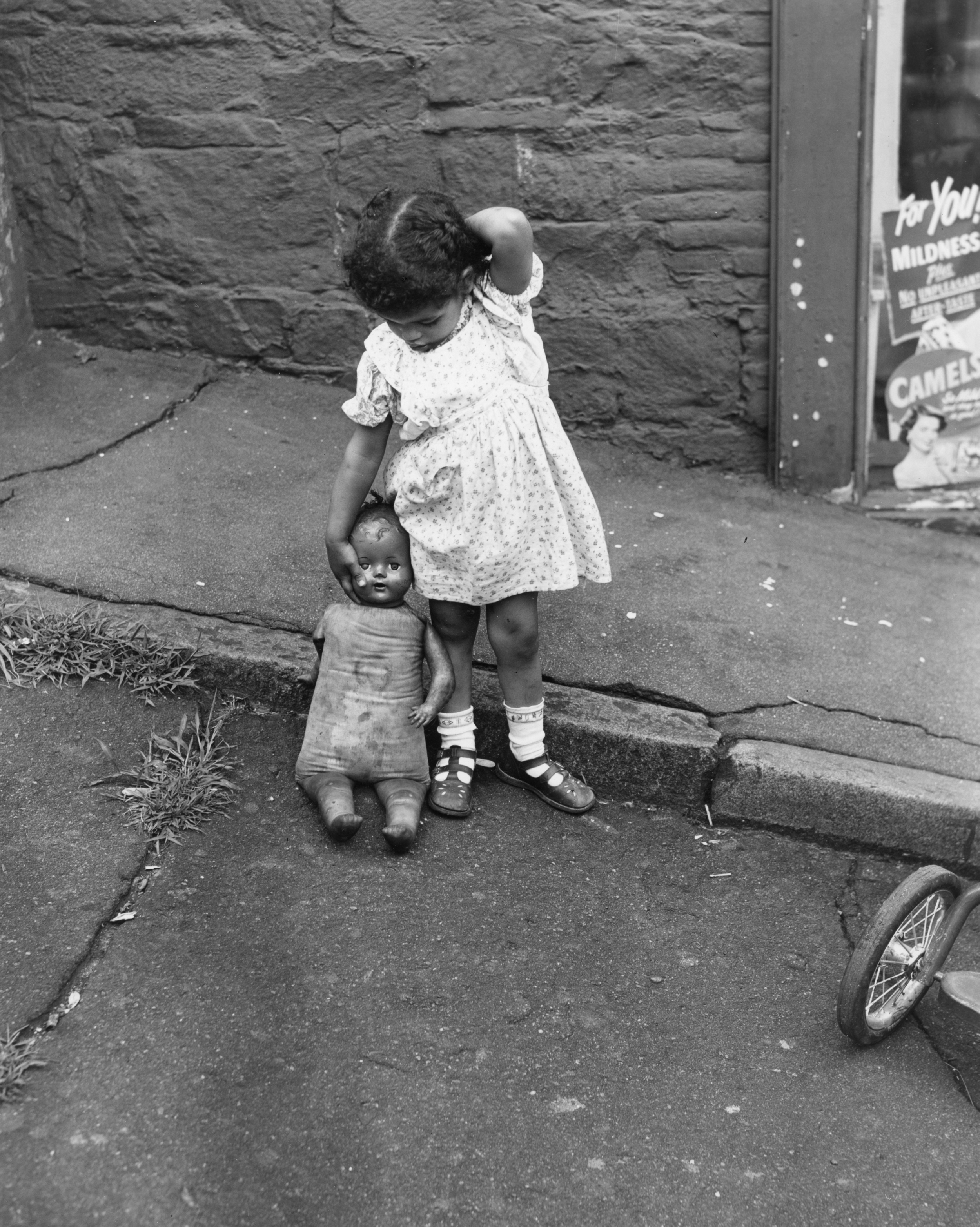 Girl with Doll, South Main Street