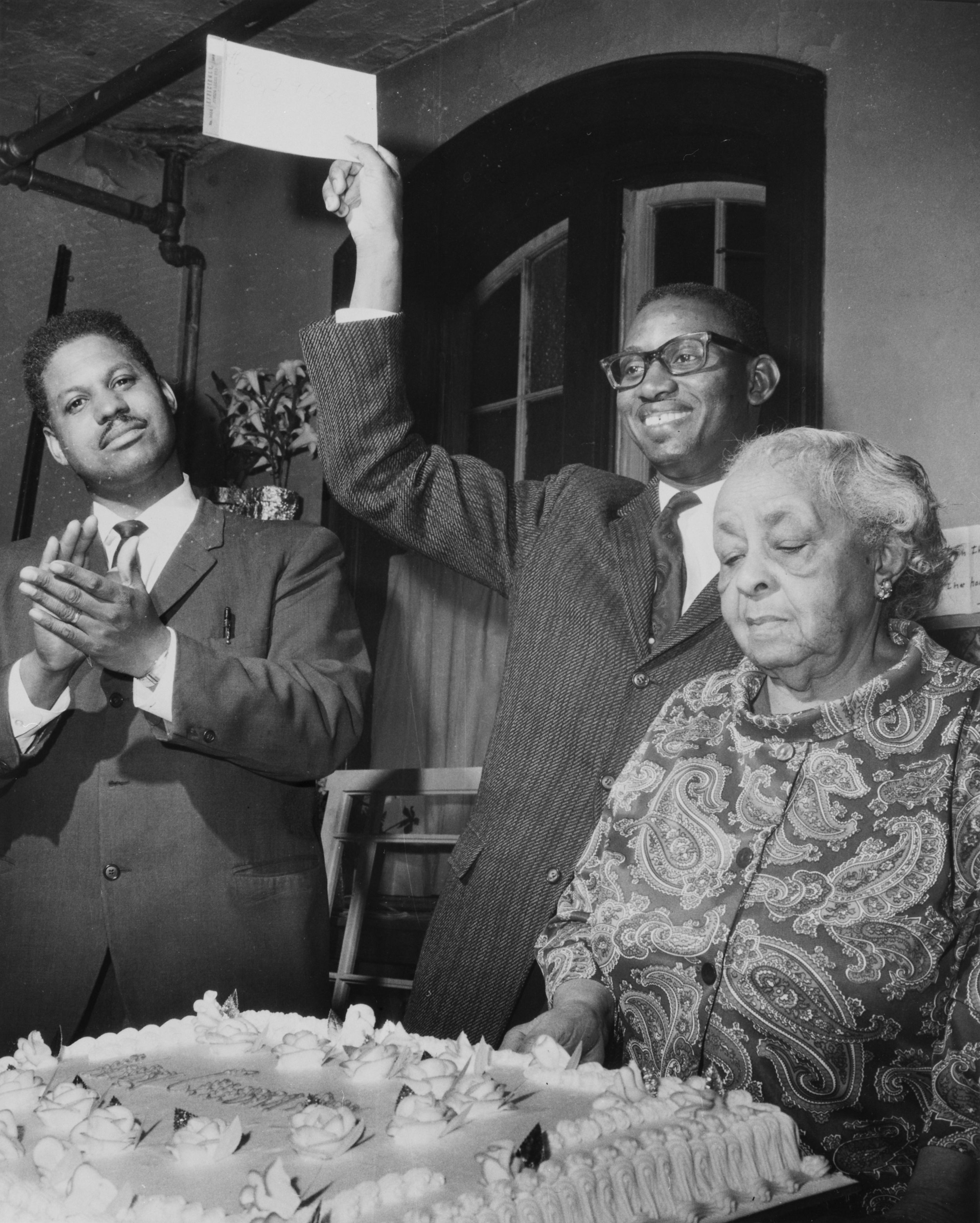 Victory Celebration at Congdon St. Baptist Church, 1967