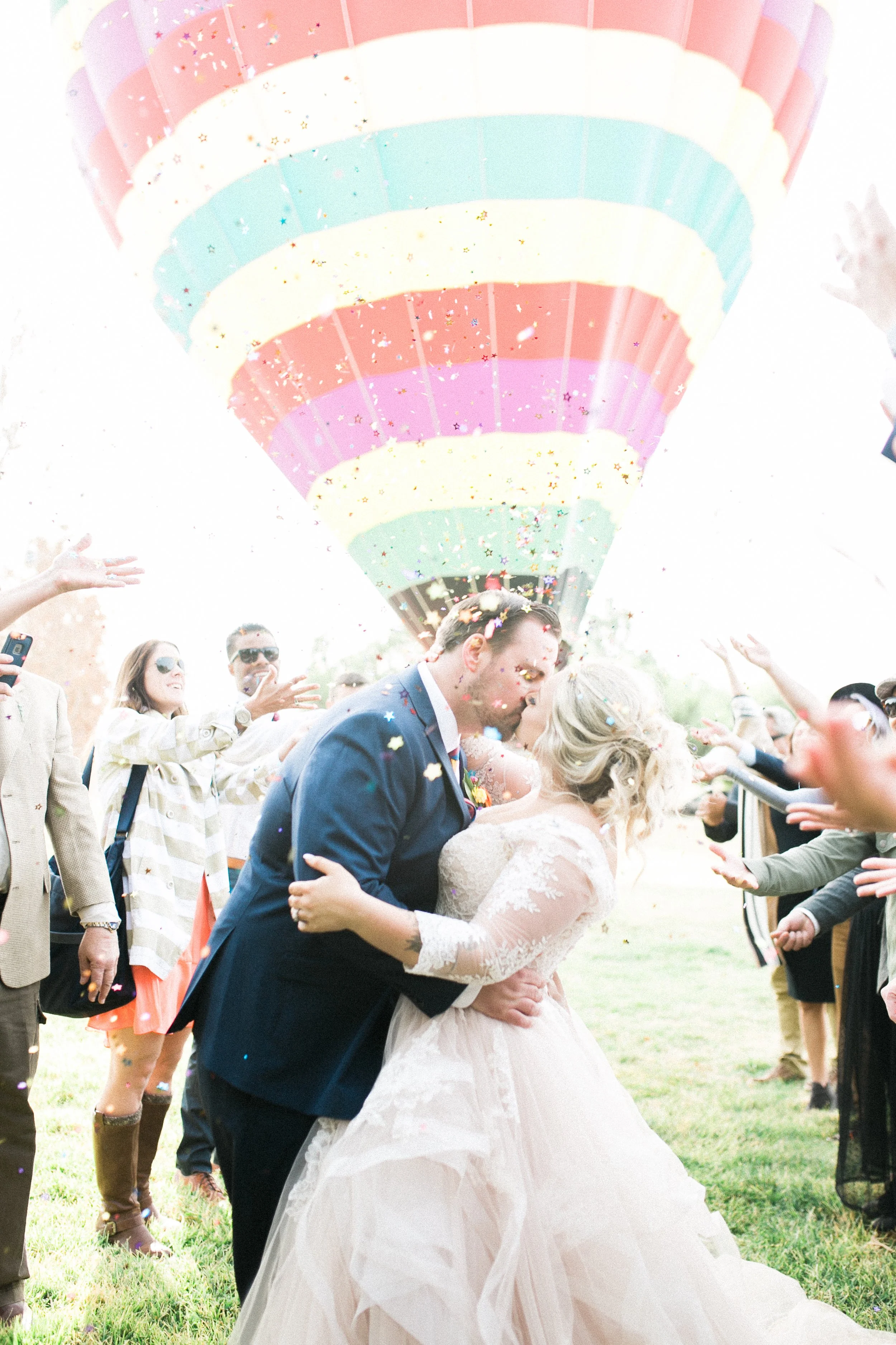 Hot Air Balloon Elopement in Temecula