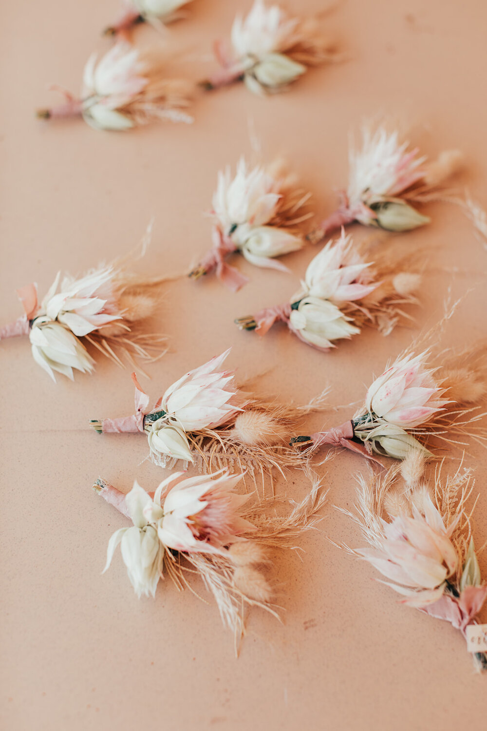 protea boutonnieres