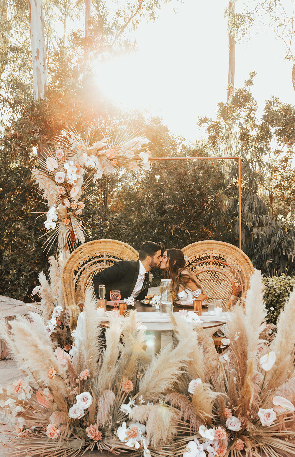 Boho Sweet Heart Table