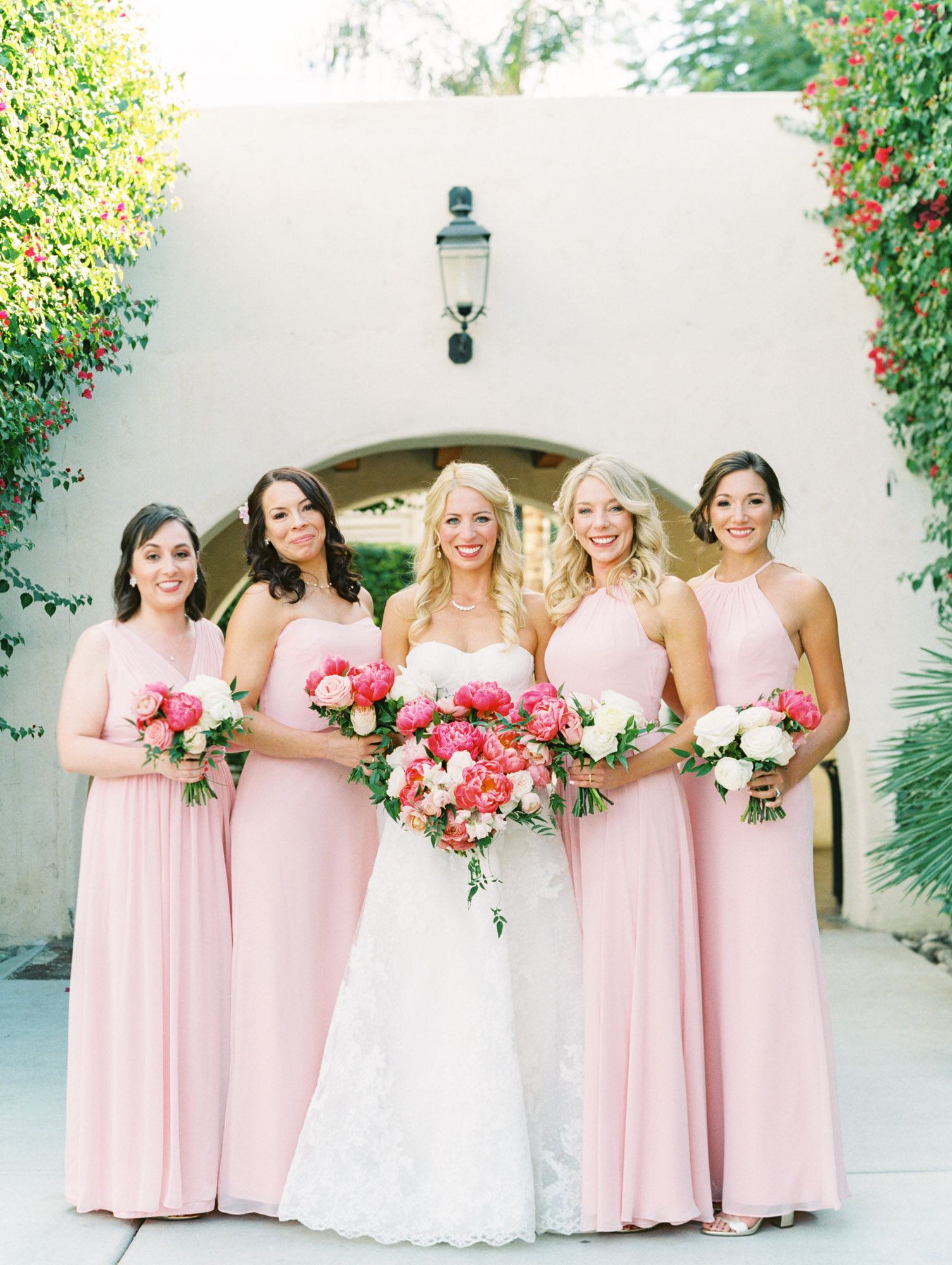 A Romantic Pink Miramonte Resort Wedding in Palm Desert — Bluebell Florals