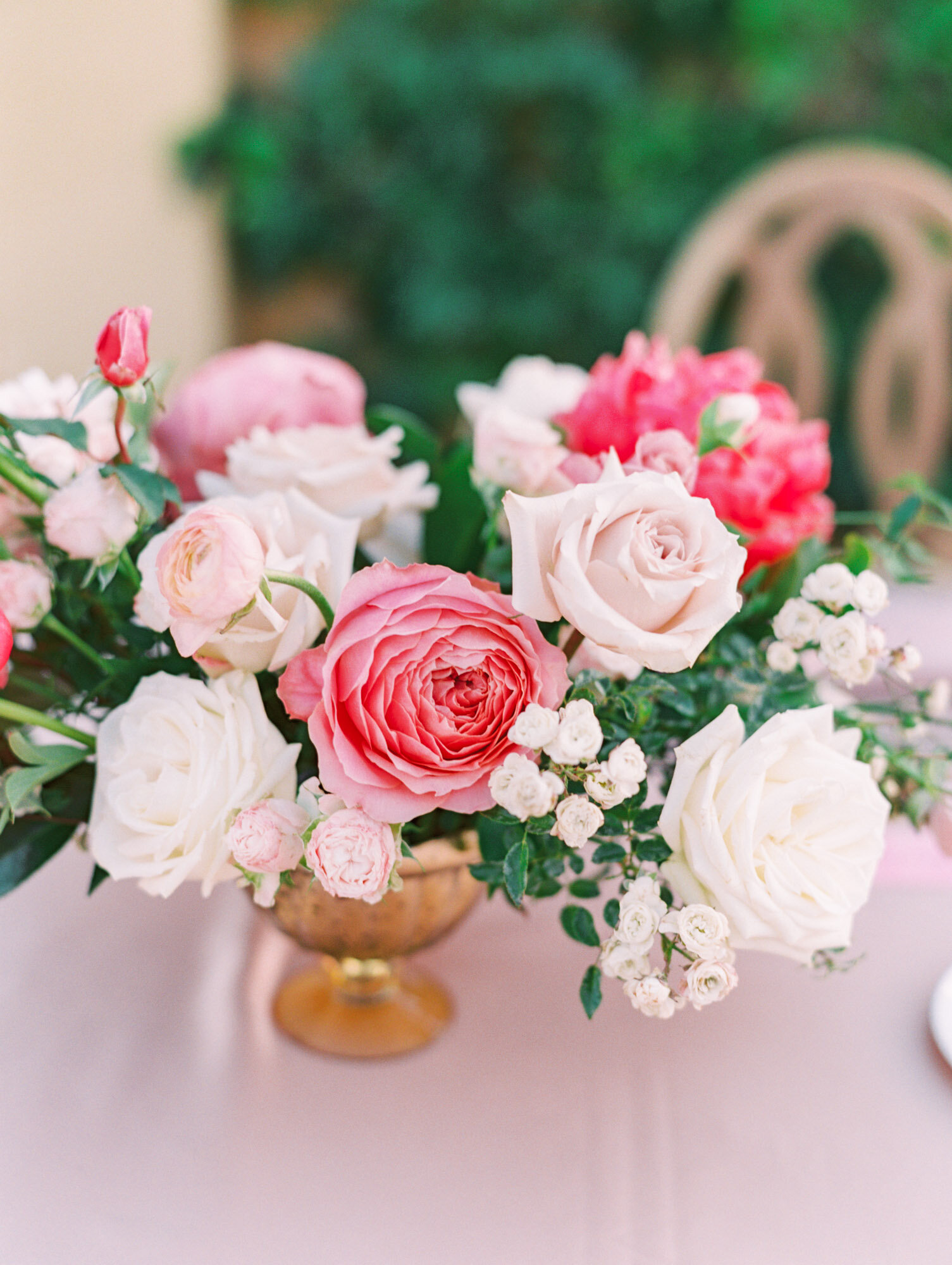 A Romantic Pink Miramonte Resort Wedding in Palm Desert — Bluebell Florals