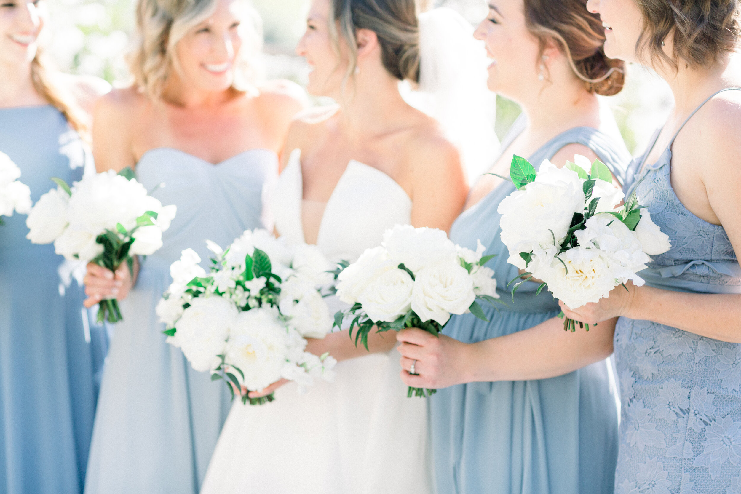 13 white bridesmaids bouquets.jpg
